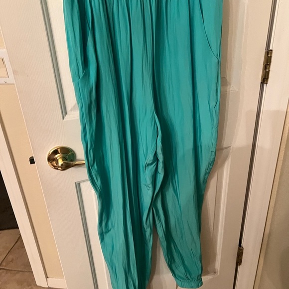 ✨RAMY BROOK-Ansley Flutter Sleeve Jumpsuit Malachite - Size Large. NWT - Picture 3 of 14